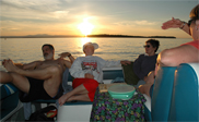 Sunset on Lake Champlain